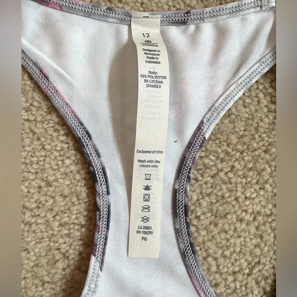 Lululemon Razorback Tank - size 12 - Picture 3 of 6